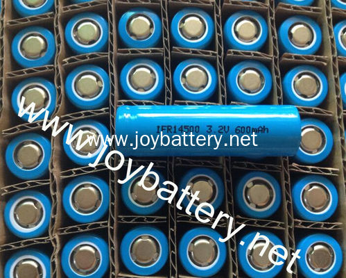 14500 3.2V 600mAh lifepo4 battery,LiFePo4 14500 3.2V 600mah,14500 3.2V lifepo4 battery/14500 battery/li-ion battery