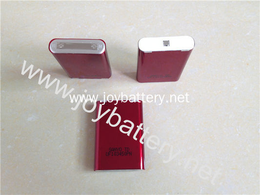 Sanyo aluminum case UF103450PN battery 1880mah 3.7v battery,Prismatic/Aluminum rechargeable battery uf103450P
