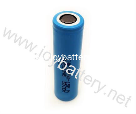 Original samsung inr18650-15mm battery 1500mAh for flashlight,Power Tools Use inr18650-15mm 3.7v 2600mah li-ion battery