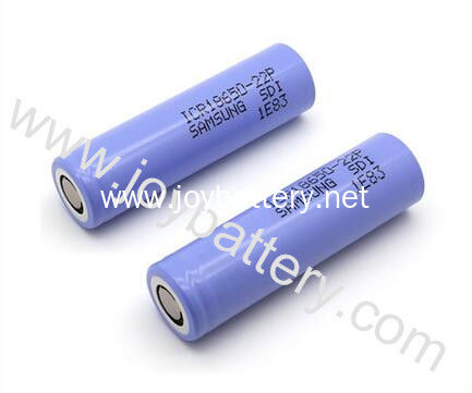Authentic samsung SDI 22P/PM 22F/ FM 2200MAH  icr18650 22p 3.7v 2200mAh li ion rechargeable Samsung 22p 18650