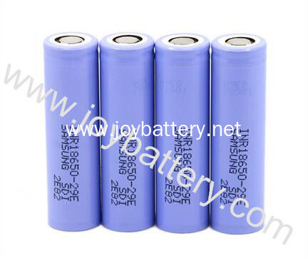 High Power INR18650-29E 3.7v 2900mAh 10A discharge battery,Samsung icr 18650-29e 3.7v 2900mah