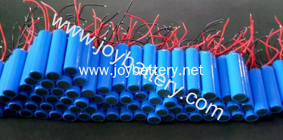 1S1P Rechargeable 3.7V 2.6AH 18650 battery pack  18650 3.7V 2200~3500mAh 1S1P with PCM/wire for Electronics
