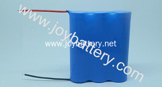 3.7V 6600mah 18650 1S3P Li-ion Cylindrical Rechargeable Battery Pack, 1S3P 10.2Ah 3.7V 18650 li-ion battery pack