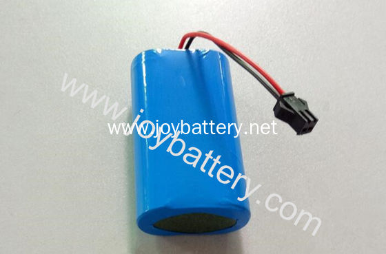 18650 3400mah 2s1p li-ion rechargable 7.4v & 8.4v battery pack for POS machine