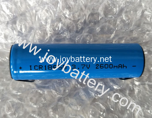 18650 3.7V 2600mAh battery with tab,18650 2200mAh,18650 2400mAh,18650 2600mAh battery