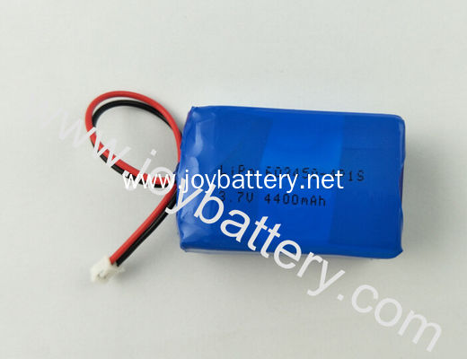 Lipo 603450 3.7V 4400mAh 1S4P battery pack with PCB,603450 1100mAh cell