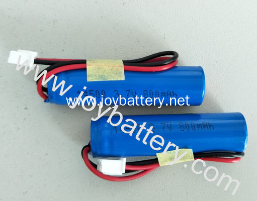 3.7v 800mah aa size 14500 lithium ion battery，14500 Protected 800mah Rechargeable Lithium Battery