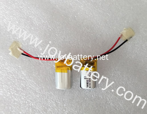 601219 lipo battery  polymer li-ion battery 3.7v 100mah for bluetooth headset