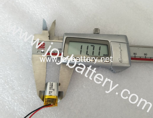 601219 lipo battery  polymer li-ion battery 3.7v 100mah for bluetooth headset