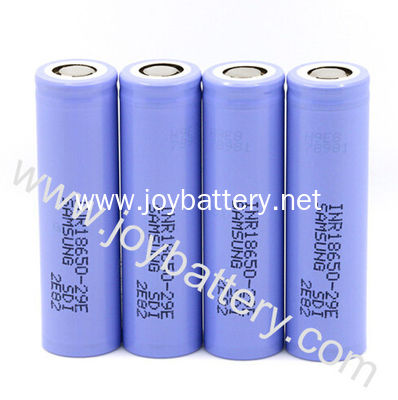 Original Samsung 18650 29ET 3.7V 2900mah lithium battery,29et Samsung 18650 2900mAh INR18650-29ET