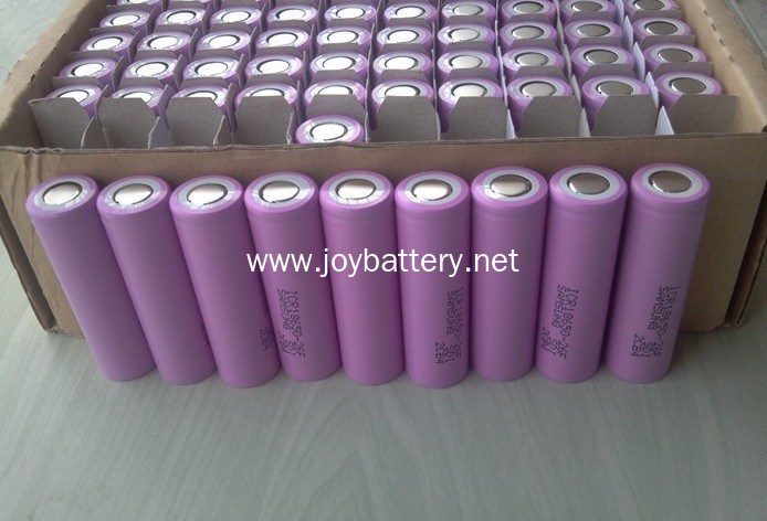 Samsung 3.7v 2600mah 18650 26F rechargeable lithium ion battery cell/18650 2600mah Samsung