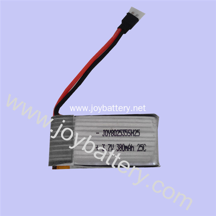 C-rate 25C lipo battery 380mah 3.7v 802035 for RC Walkera Genius CP QuadCopter V939 QR