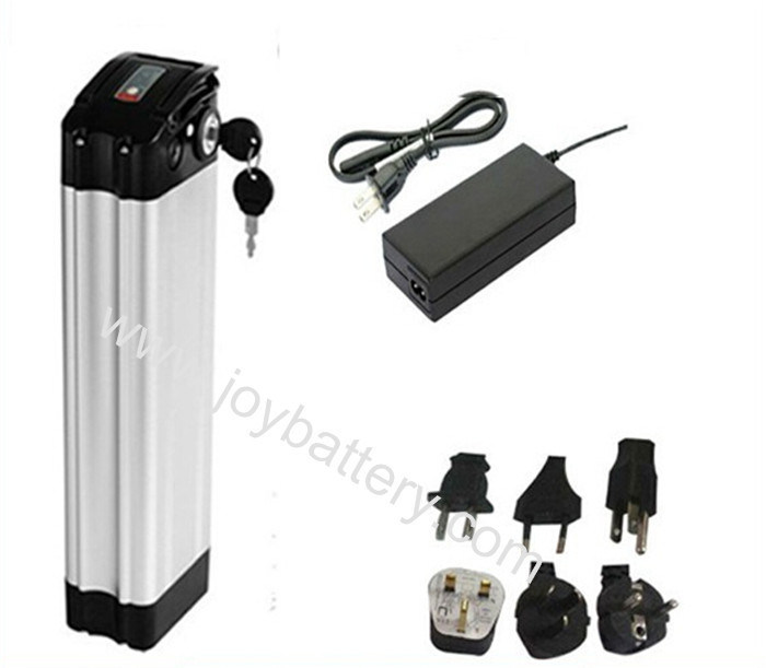 LiFePO4 sliver fish style battery pack 24v15Ah,24V15Ah Lithium battery for electric bike