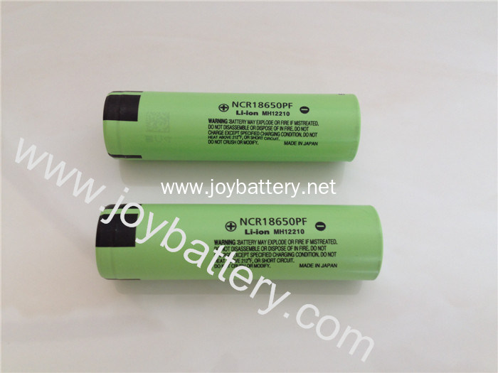 Original Panasonic 18650PF NCR18650PF 3.7V 2900mAh battery cell,Japan 18650PF 2900mAh 10A