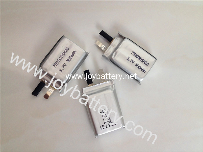 752030 3.7V 300mah 20C high rate li-polymer battery,3.7V 350mAh lipo battery,3.7V 380mAh