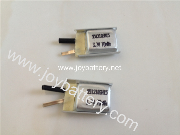 551218 3.7V 70mAh 15C lipo high rate cell,351624,352323,401230,401622,451225 100mAh cell