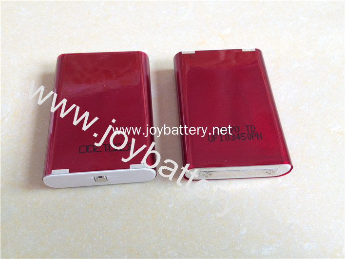 Original Sanyo 103450 UF103450P,UF103450PN 3.7V 1880mAh cell,Li ion prismatic UF103450P Sanyo 1880mAh battery