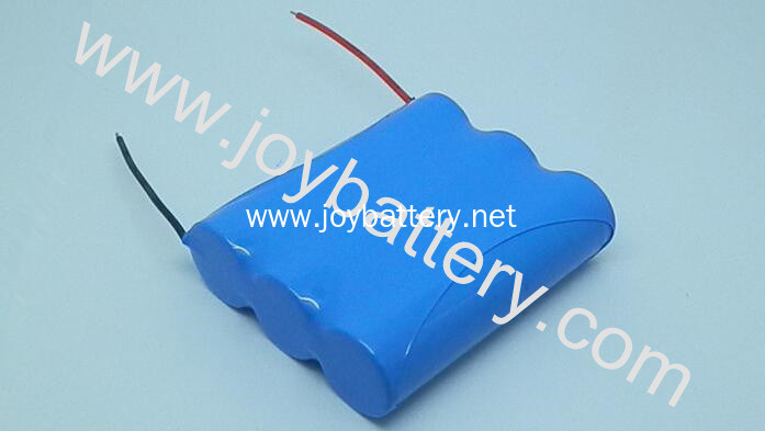 3.7V 6600mah 18650 1S3P Li-ion Cylindrical Rechargeable Battery Pack, 1S3P 10.2Ah 3.7V 18650 li-ion battery pack